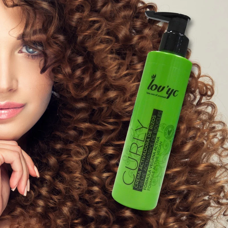 Lov'yc Curly activator cream 200 ml. Vegan formula.2