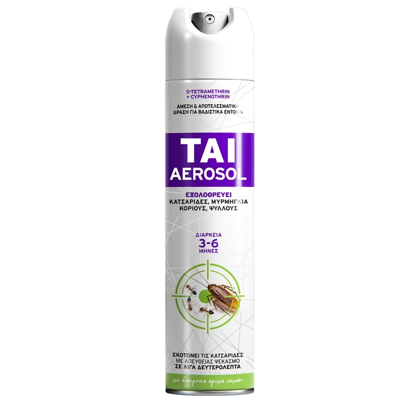 Tai Aerosol Εντομοκτόνο για Βαδιστικά Έντομα 300ml